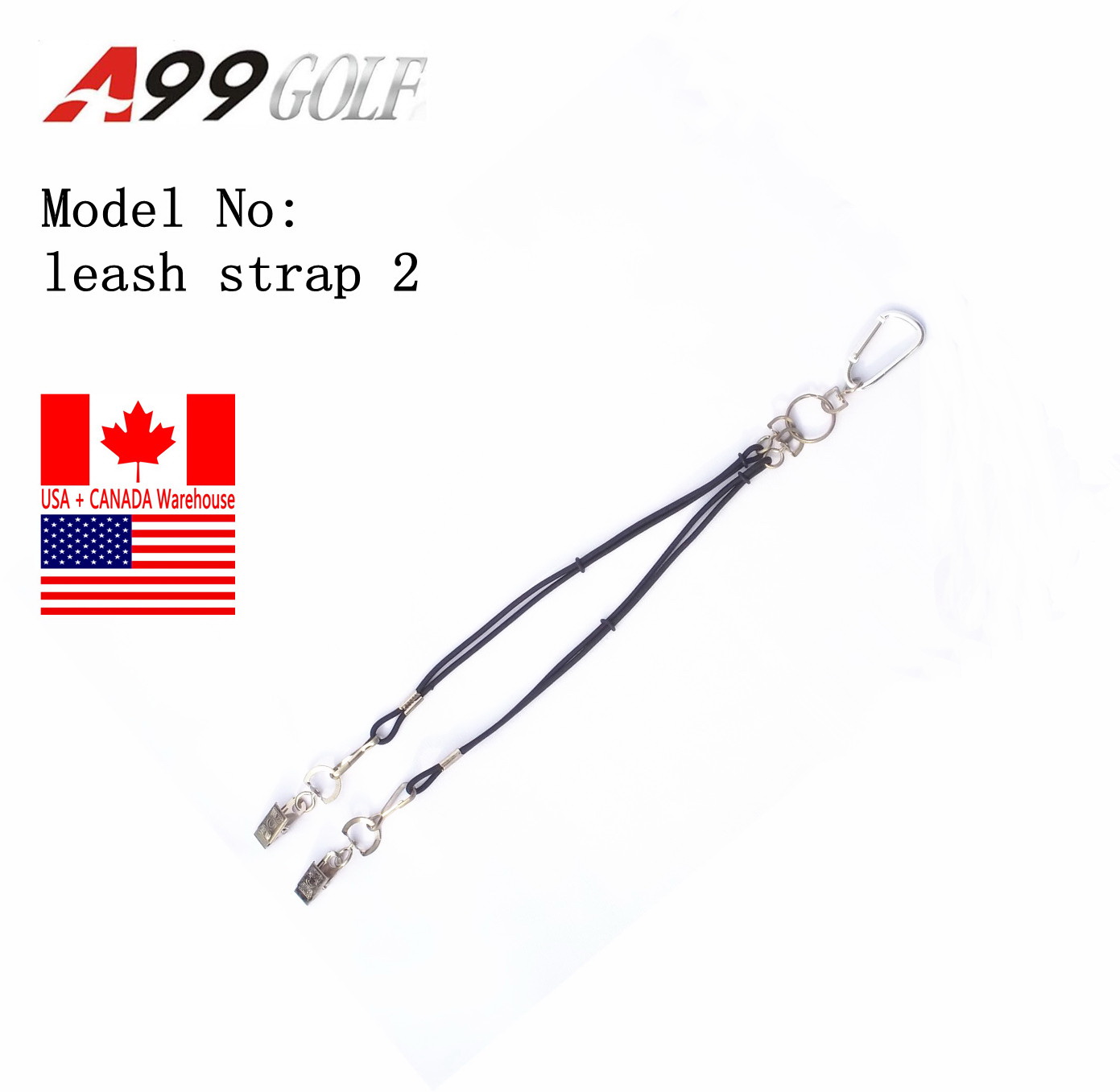 Stop Losing Golf Headcovers A99 2 leash for Golf Head Cover With Bag